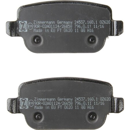 Zimmermann Brake Pad Set, 245371601 245371601